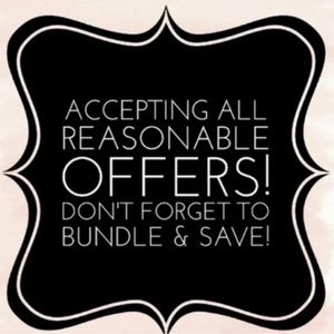 MAKE REASONABLE OFFERS OR BUNDLES :)
